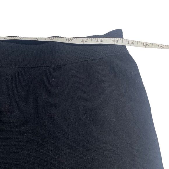 Vero Moda Aware Black VMINA High Waisted Calf Length Skirt - Picture 4 of 6